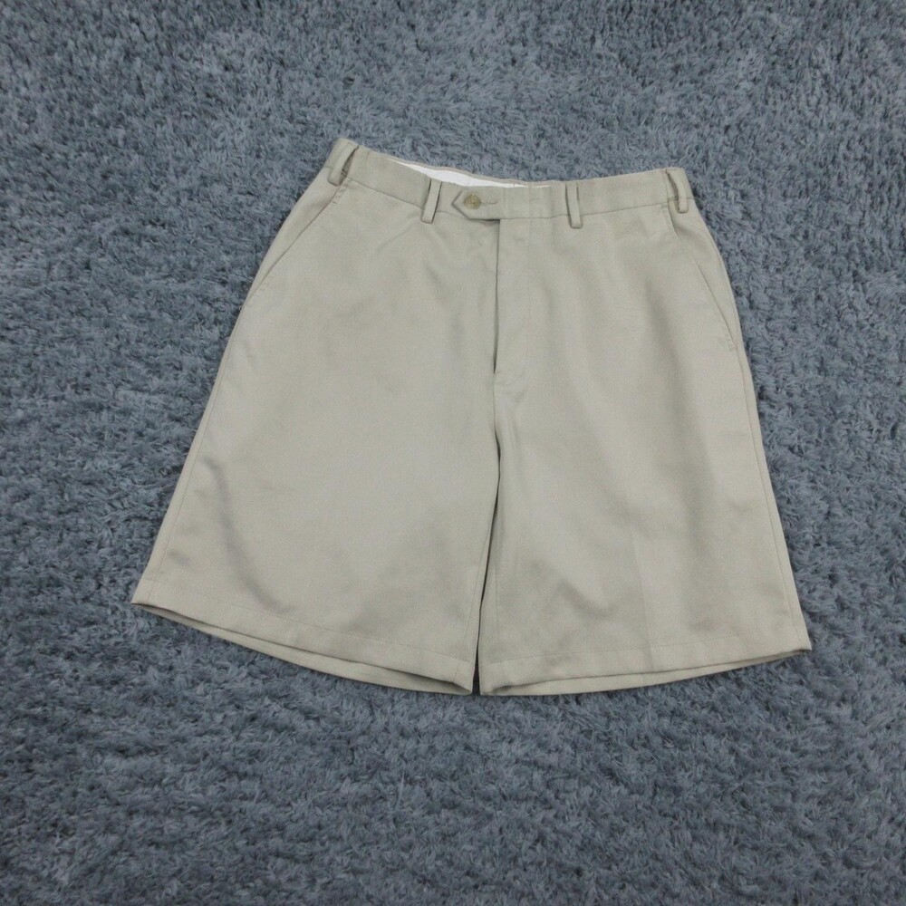Jos A Bank Leadbetter Golf Shorts Mens 32 Classic Fit Performance 31x8.5*
